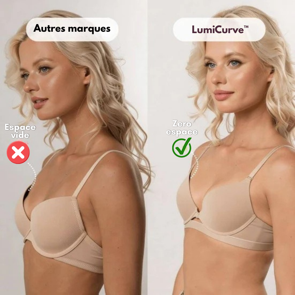 Soutien-Gorge LumiCurve™ Spécial AA–C | Push-Up Naturel, Maintien Parfait, Zéro Espace Vide