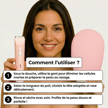Tondeuse 2 en 1 Maillot et Corps VelvSkin™