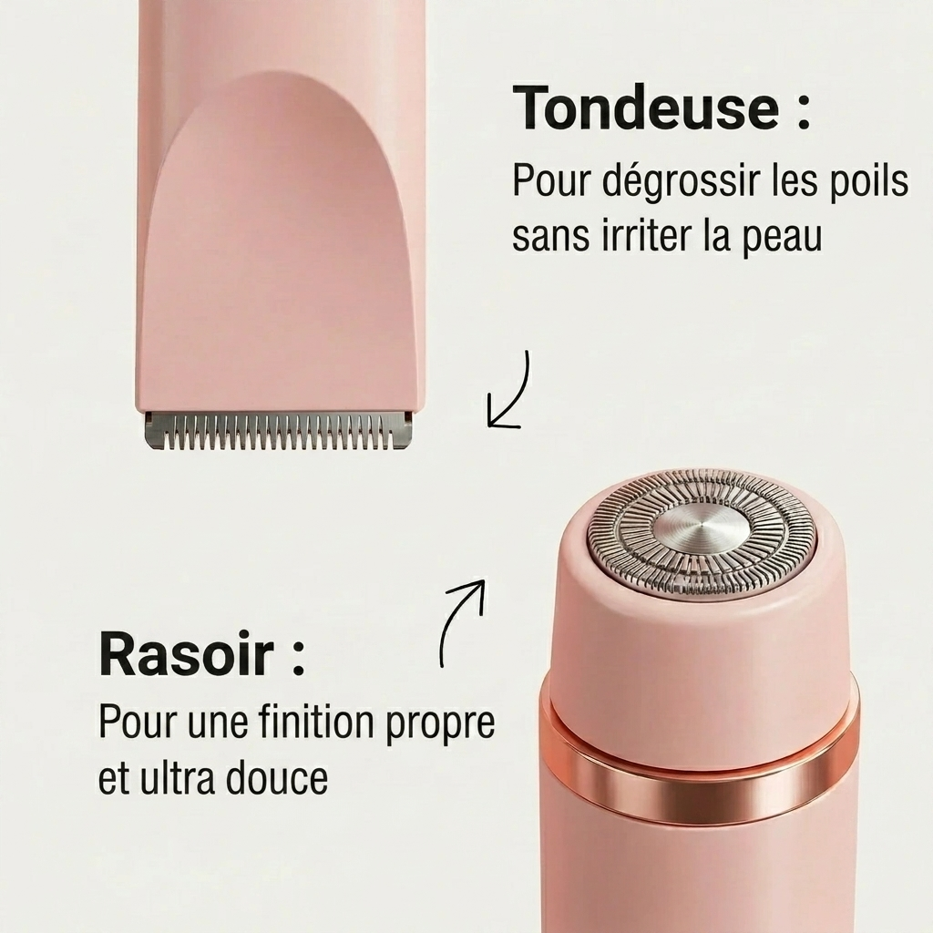 Tondeuse 2 en 1 Maillot et Corps VelvSkin™