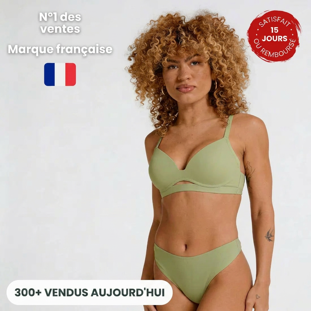 Soutien-Gorge LumiCurve™ Spécial AA–C | Push-Up Naturel, Maintien Parfait, Zéro Espace Vide